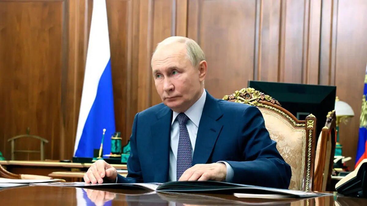    Президент РФ Владимир Владимирович Путин.