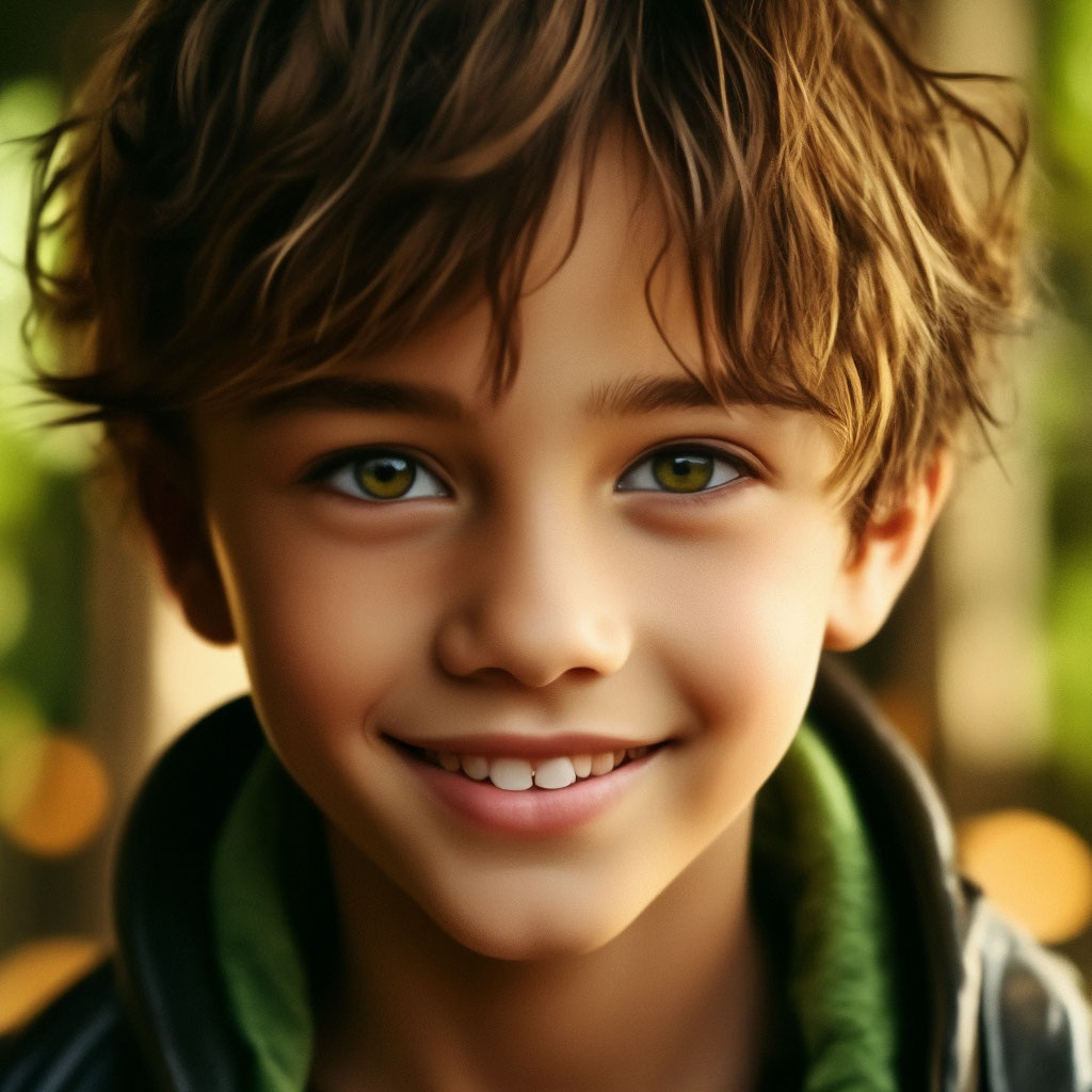 Фото мальчика из свободных источников сети (нейросети)
