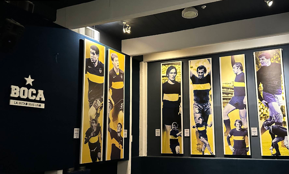 Музей на стадионе "Бока-Хуниорс" Буэнос Айрес