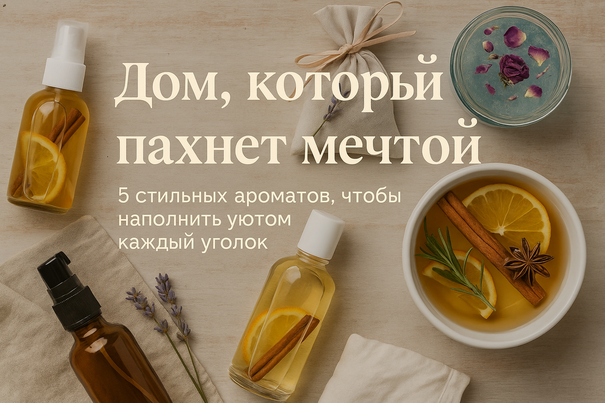 Ароматы, которые можно создать из доступных, натуральных вещей.