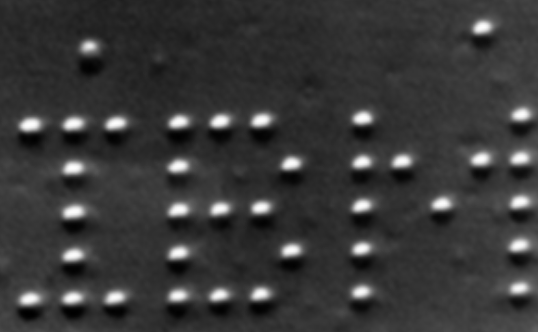 Фотография атома от IBM