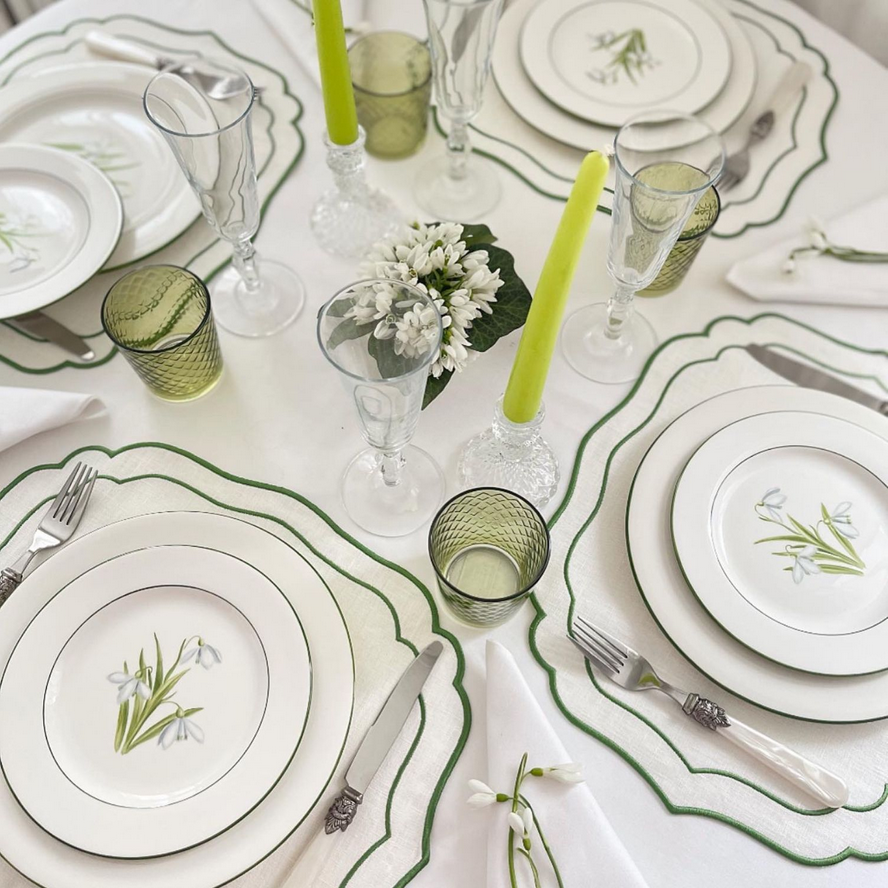 Образец сервировки стола