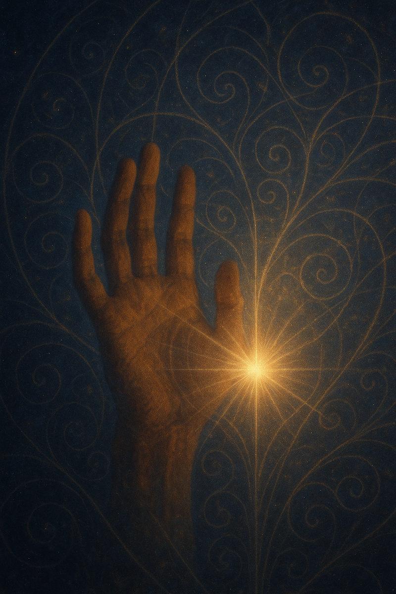 Иногда достаточно просто протянуть себе руку и не отпускать.