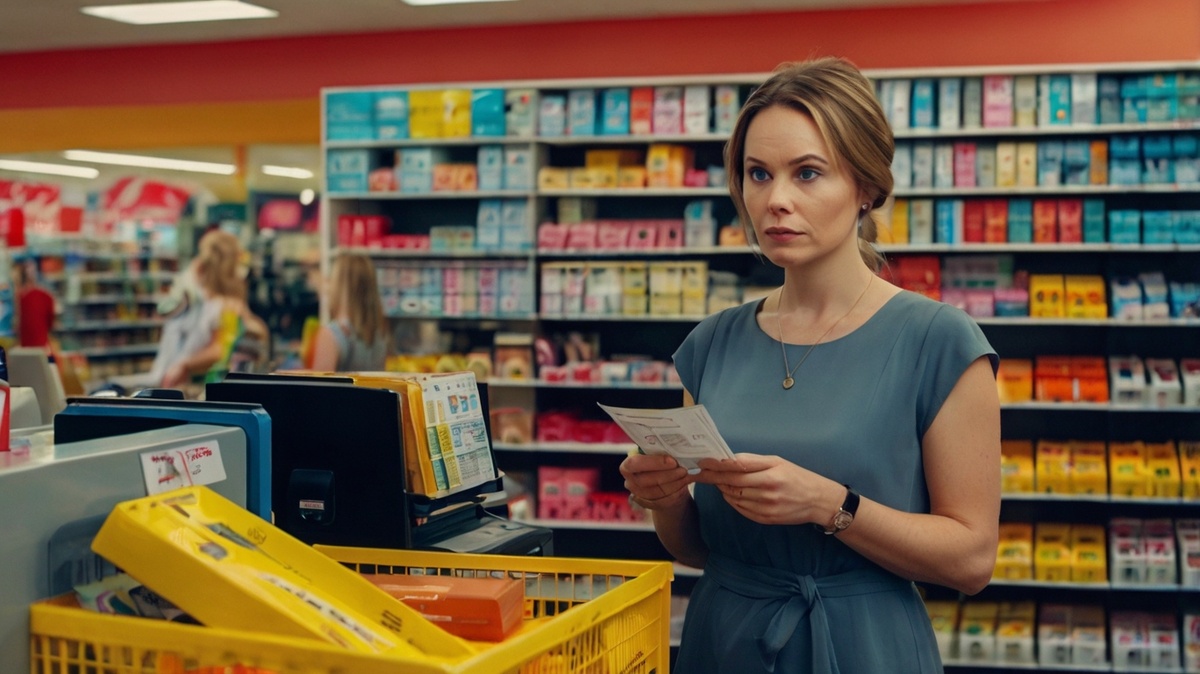 В жизни героини происходит неожиданная ситуация, когда она обнаруживает, что её обманули на кассе. Сначала она недоумевает, но затем начинает подозревать, что это не случайность, а продуманный шаг. Героиня осознает, что могла стать жертвой хитроумной схемы обмана и решает не оставлять это без внимания. Она готовится к встрече с кассиршей в будущем, полная решимости вывести её на чистую воду.