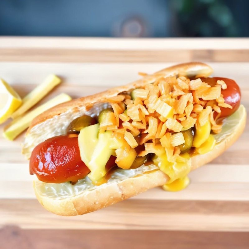 🌭 АМЕРИКАНСКИЙ ХОТ-ДОГ «СТРИТ-ФУД ГУРМЭ» - УЖИН, КОТОРЫЙ ВЗРЫВАЕТ ВКУСОМ И НАСТРОЕНИЕМ 🔥