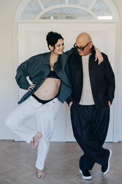 Актриса находится на последних сроках