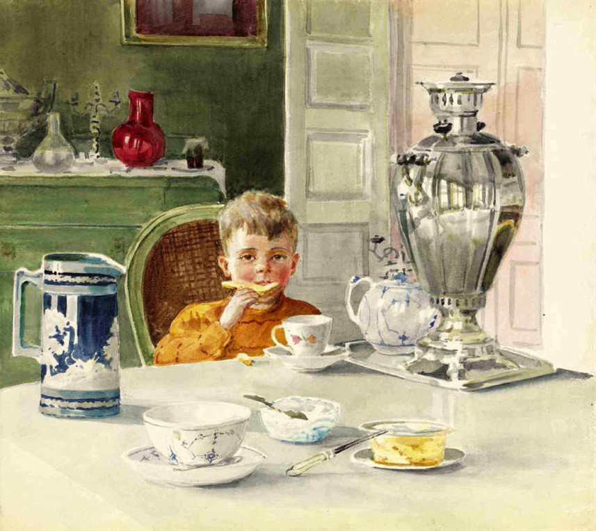 Утреннее чаепитие