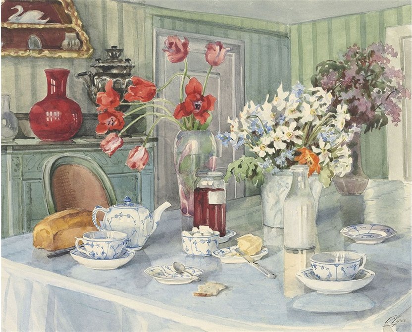 Натюрморт с цветами