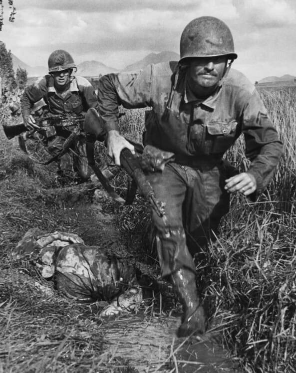 Американские солдаты в Корее.