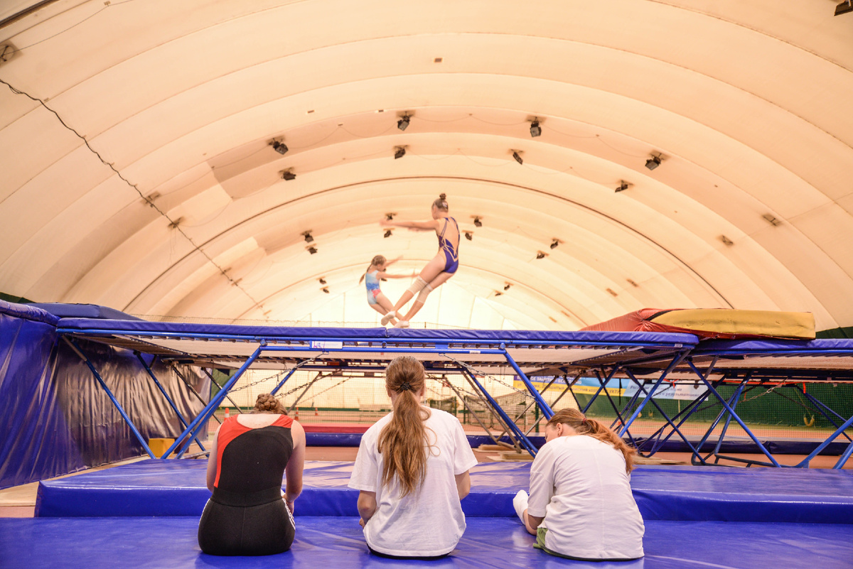 Занятия в зале на Уктусе