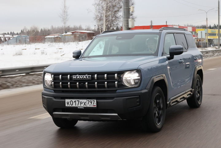 Кроссовер повышенной проходимости Haval H3: производство ведётся на заводе Haval в Тульской области.