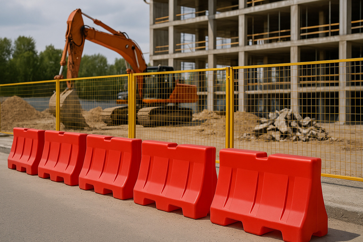 Дорожные водоналивные барьеры