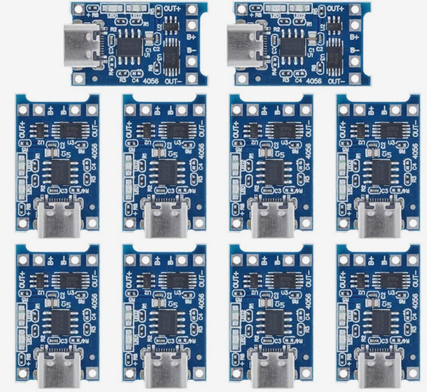Модули зарядки с защитой. Фото с Алиэкспресс.