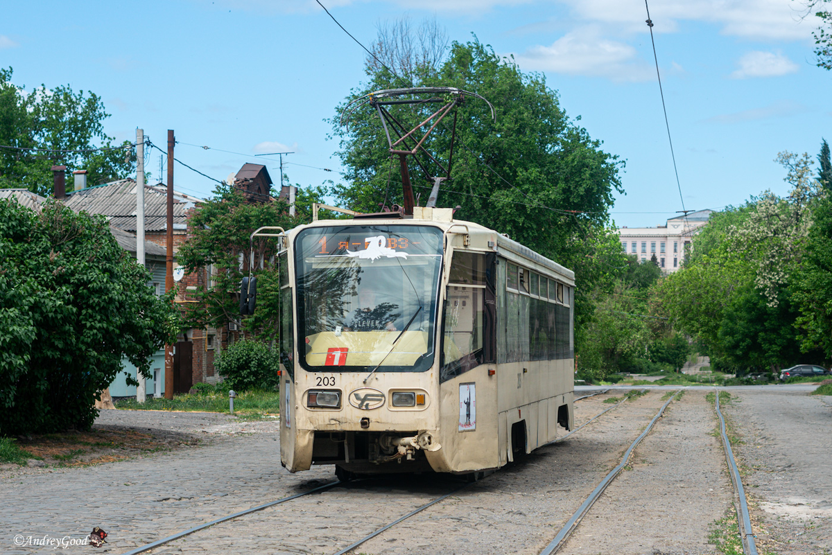 Практически единственный вагон, обслуживающий ныне Промышленный район города, источник фото https://transphoto.org/photo/2054567, автор AndreyGood 