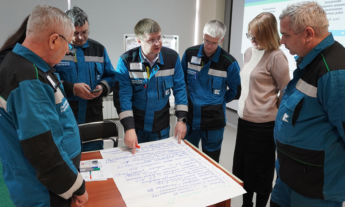 Живое обсуждение вопроса в кроссфункциональной команде привело к принятию конструктивных решений / Фото Гузели Яхиной