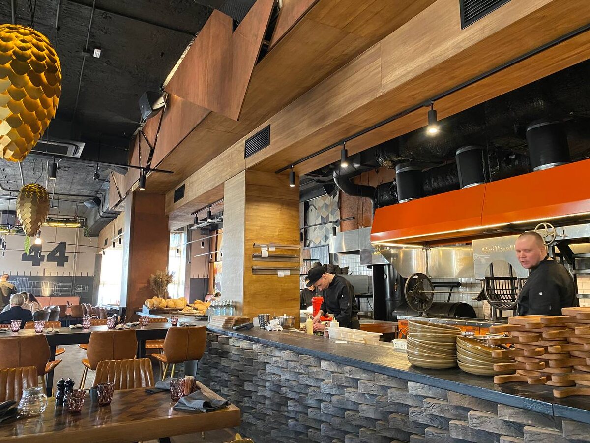 Открытая кухня