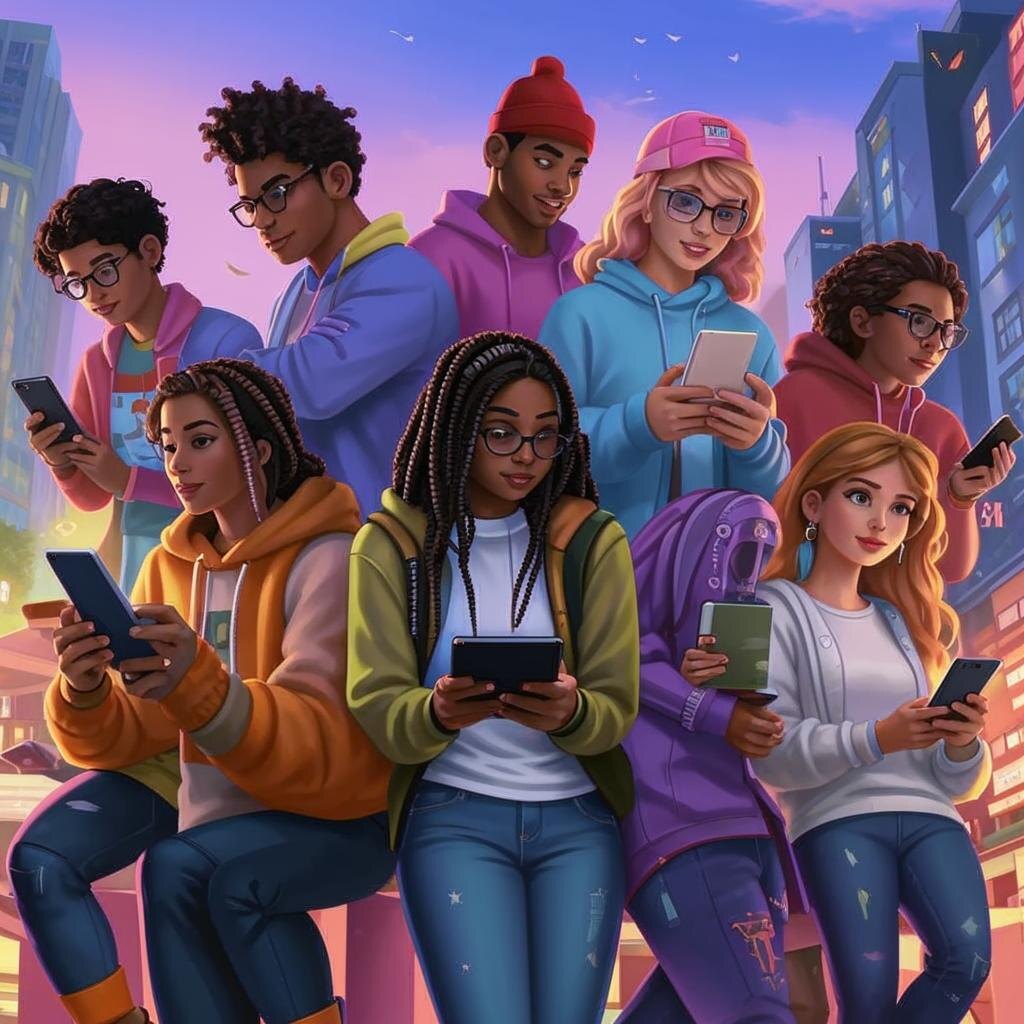 Поколение Z, родившееся после 1996 года, сталкивается с новыми вызовами в мире технологий.