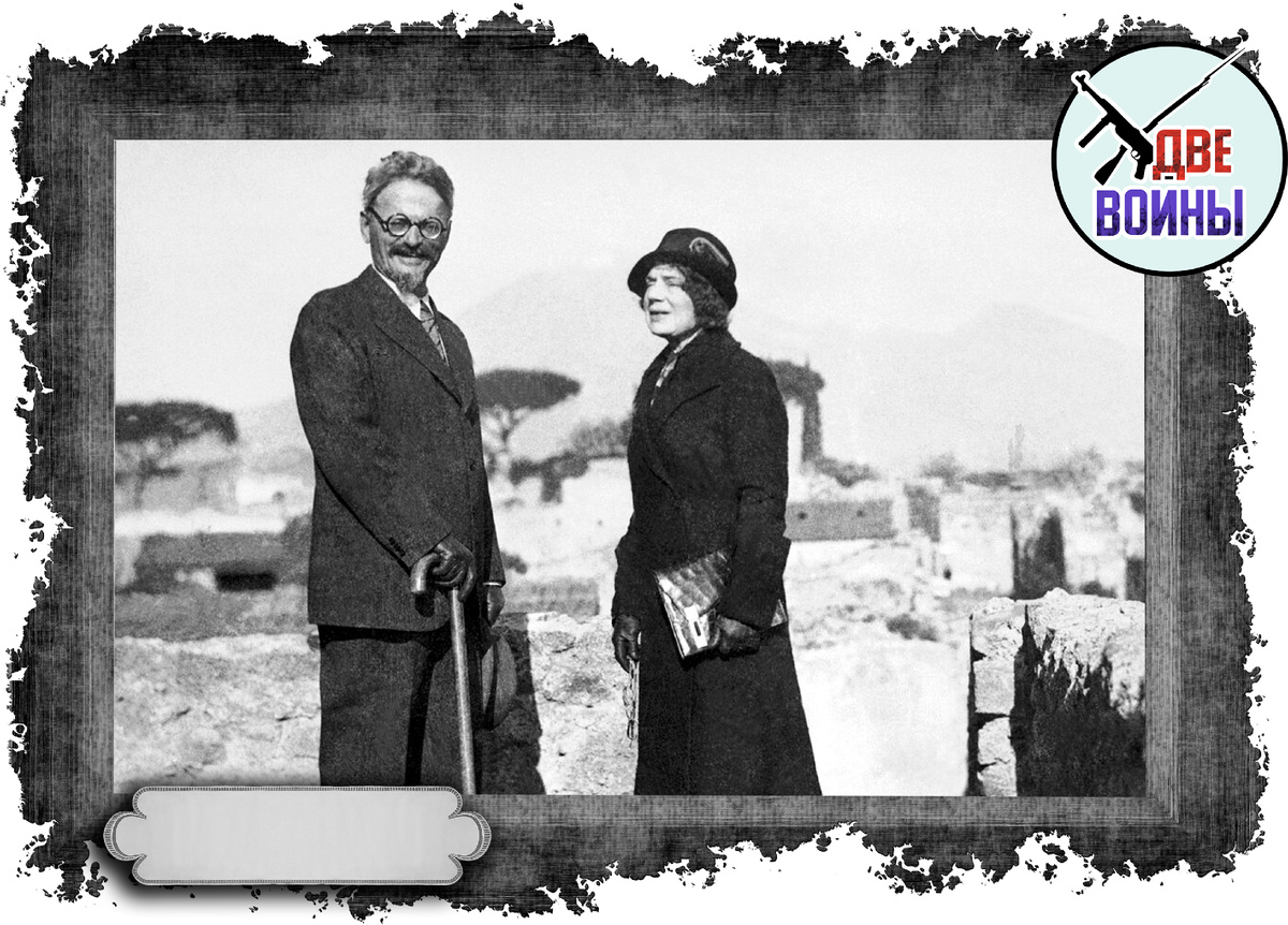 Троцкий в Мексике. Фото в свободном доступе.