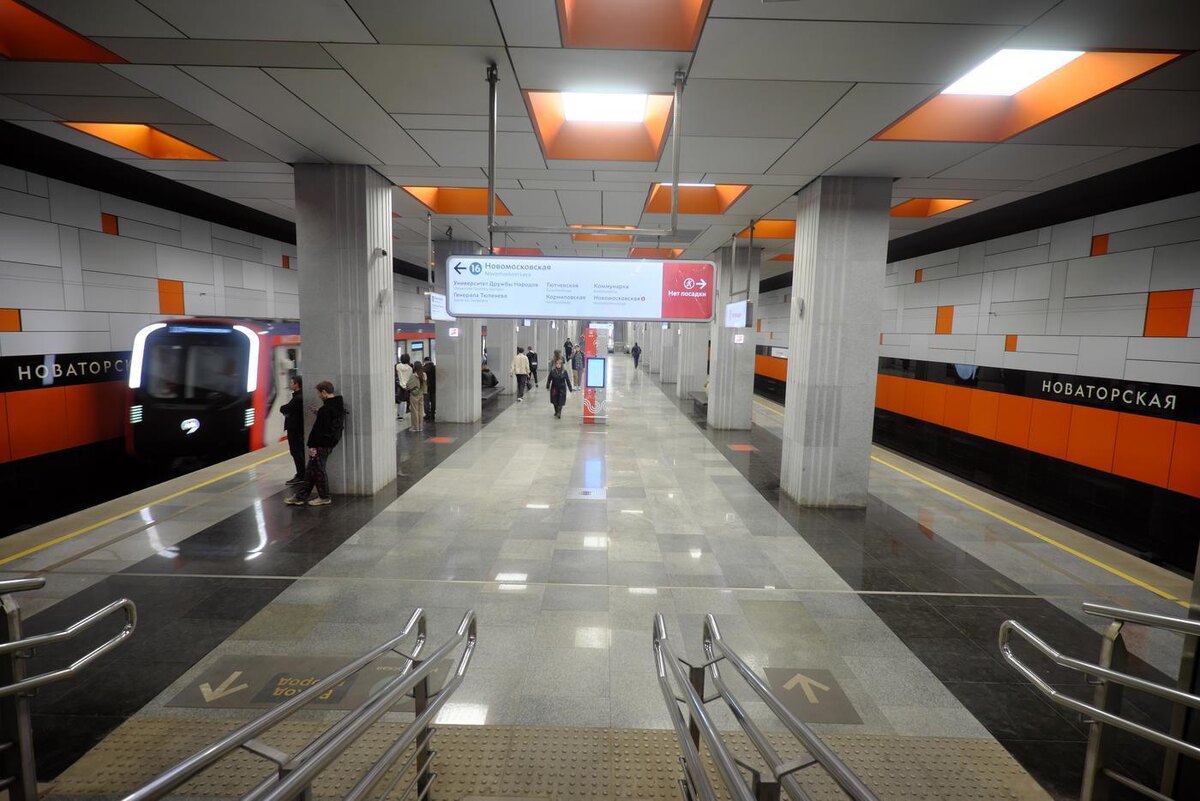 Так выглядит станция "Новаторская"@ Александр Изотов 