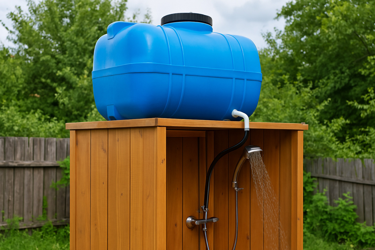 Душ на даче