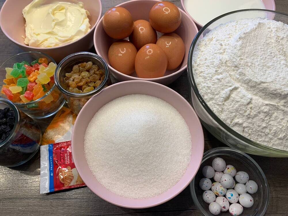 Ингредиенты для теста