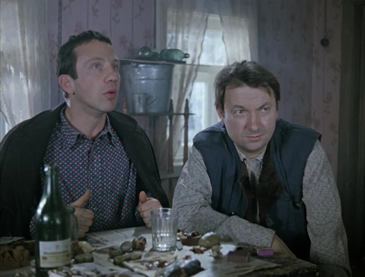 Савелий Краморов и Георгий Вицин. Кадр из фильма "Джентльмены удачи"