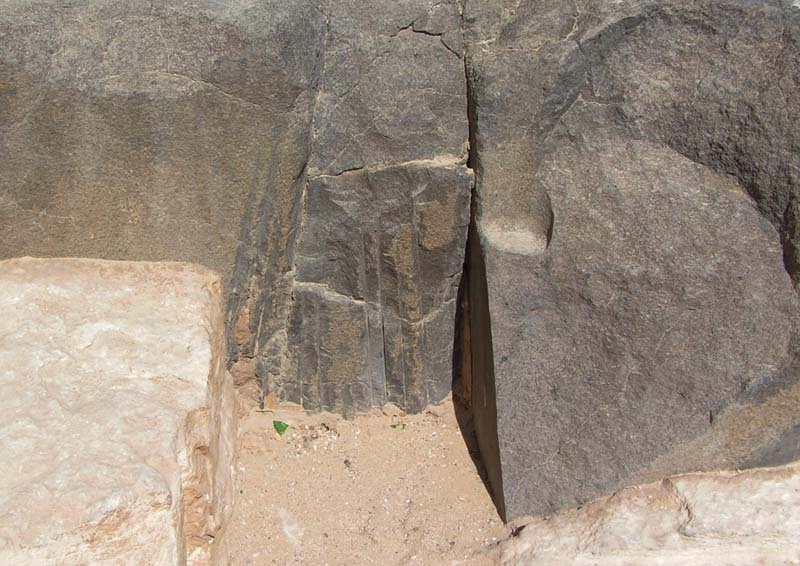 Базальтовый «чурбачок»