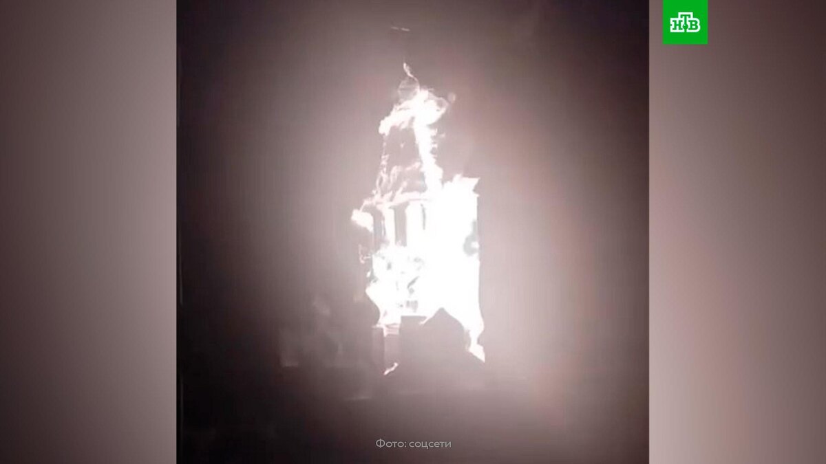    В Белгородской области после атаки ВСУ горит храмовый комплекс «Новый Иерусалим»