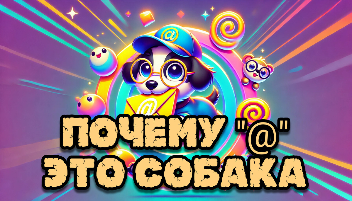 Почему Значок @ Называется "Собачкой"