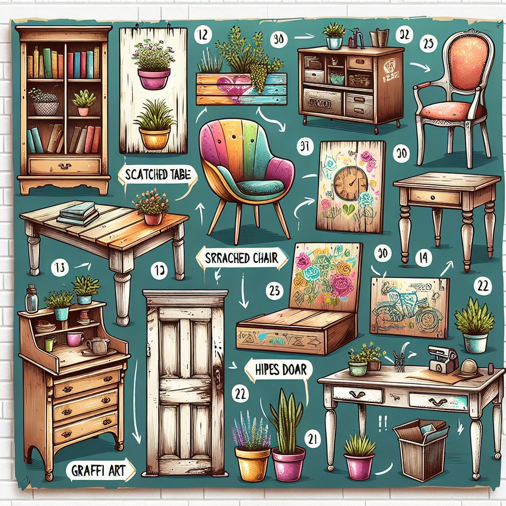 переделка старой мебели своими руками