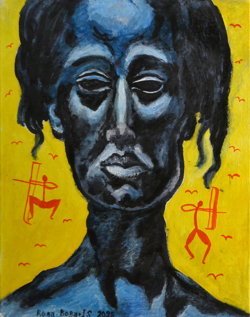 "Синяя". Картина художника Roba*Boba*IS