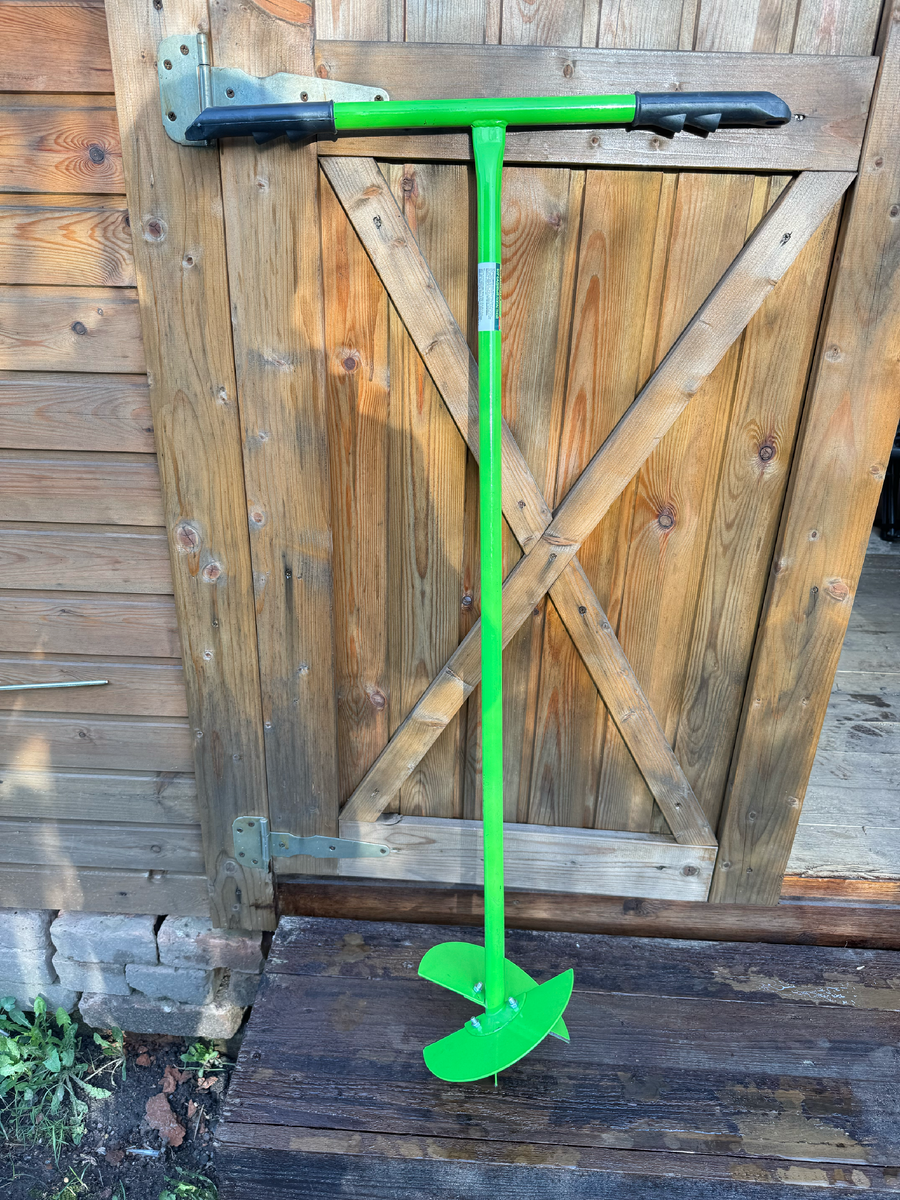 Садовый бур лопастной со сменными ножами Сибртех 