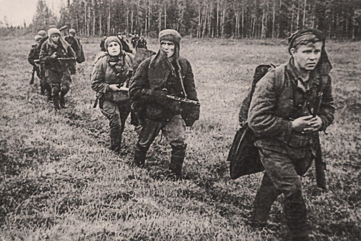 Это Карельский фронт, реально ребята воевали... Великая Отечественная