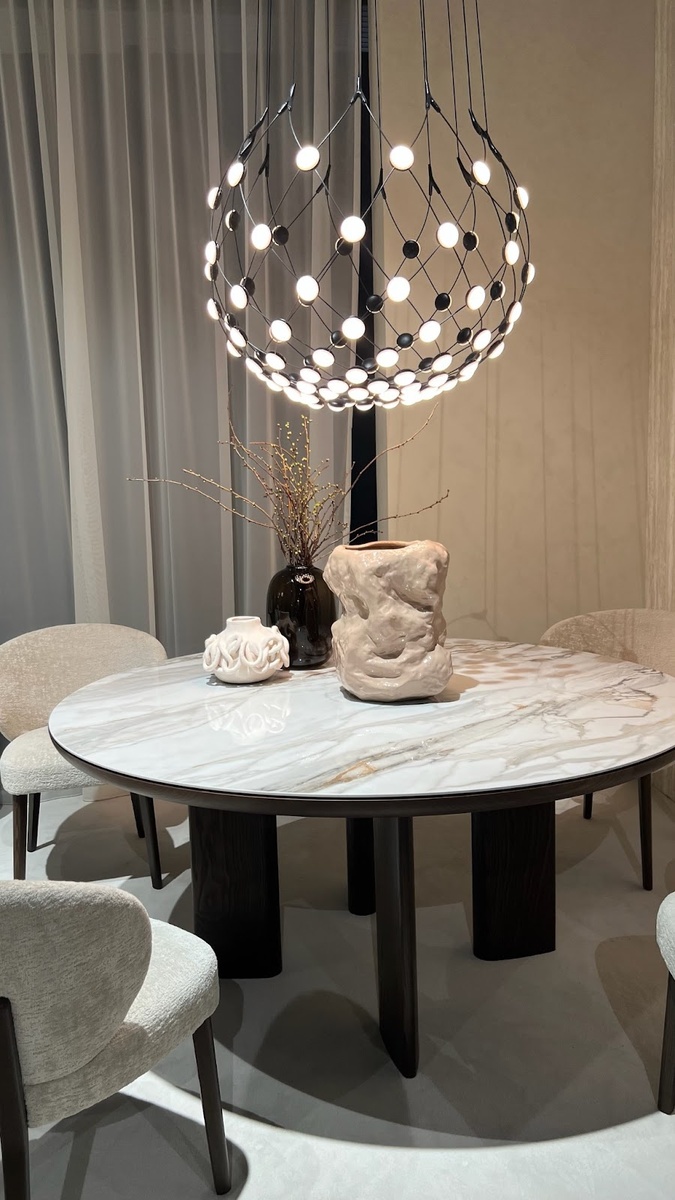 Дизайн интерьера с выставки Milan design week 2025. Фото Полины Агафоновой.