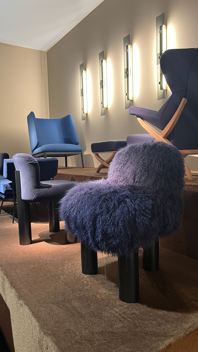 Дизайн интерьера с выставки Milan design week 2025. Фото Полины Агафоновой.