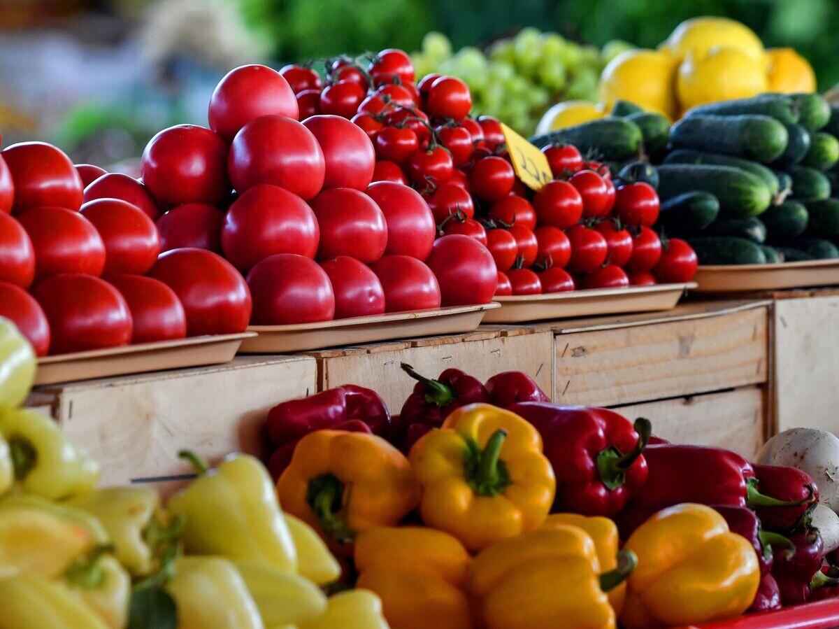    Овощной рынок© РИА Новости / Константин Михальчевский