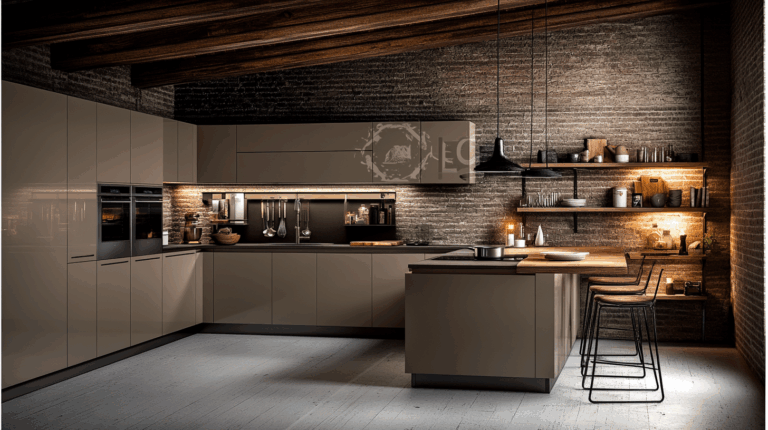    Бежевая кухня лофт: уют и стиль без лишних хлопот svkuhni77