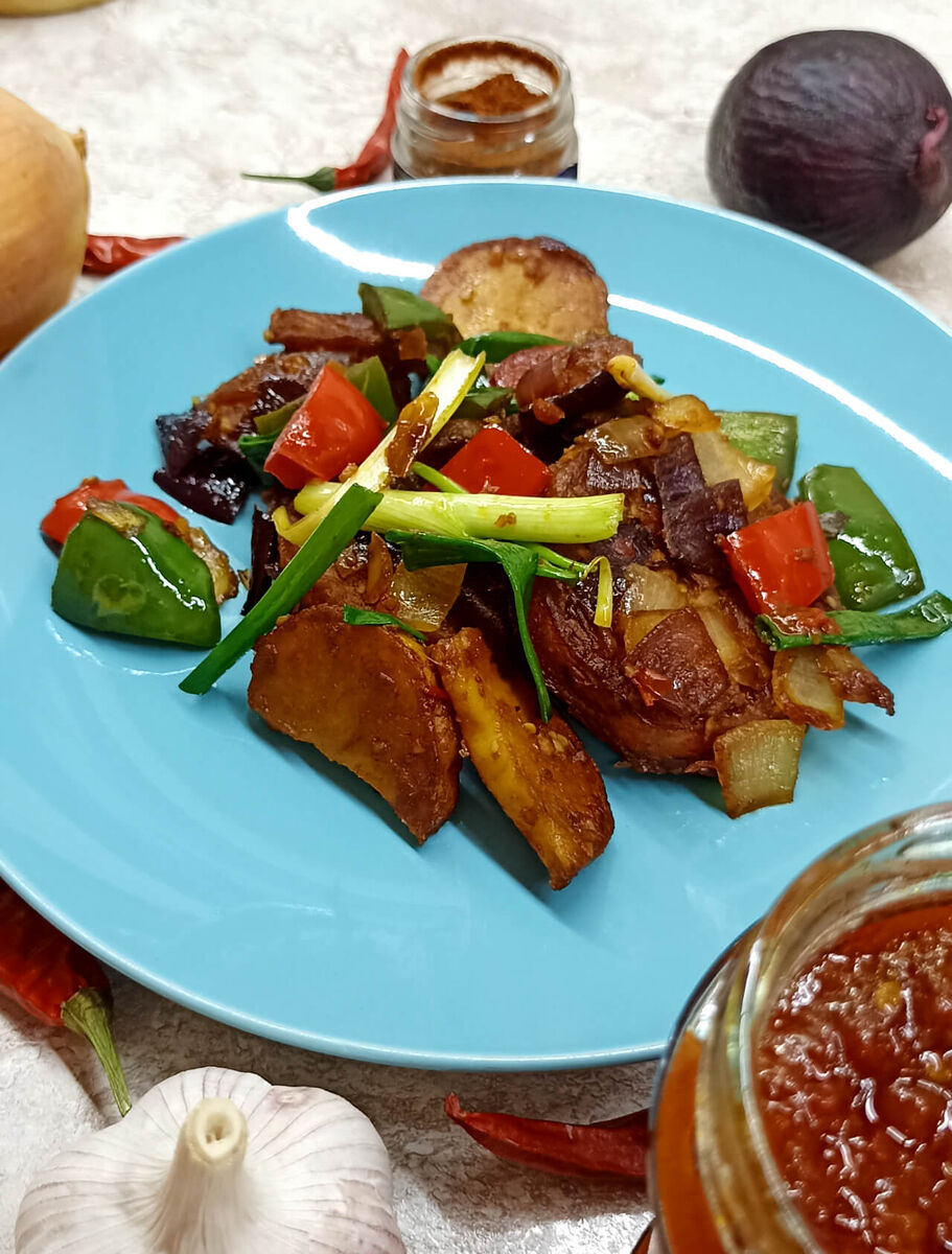 Картофель по-сычуаньски