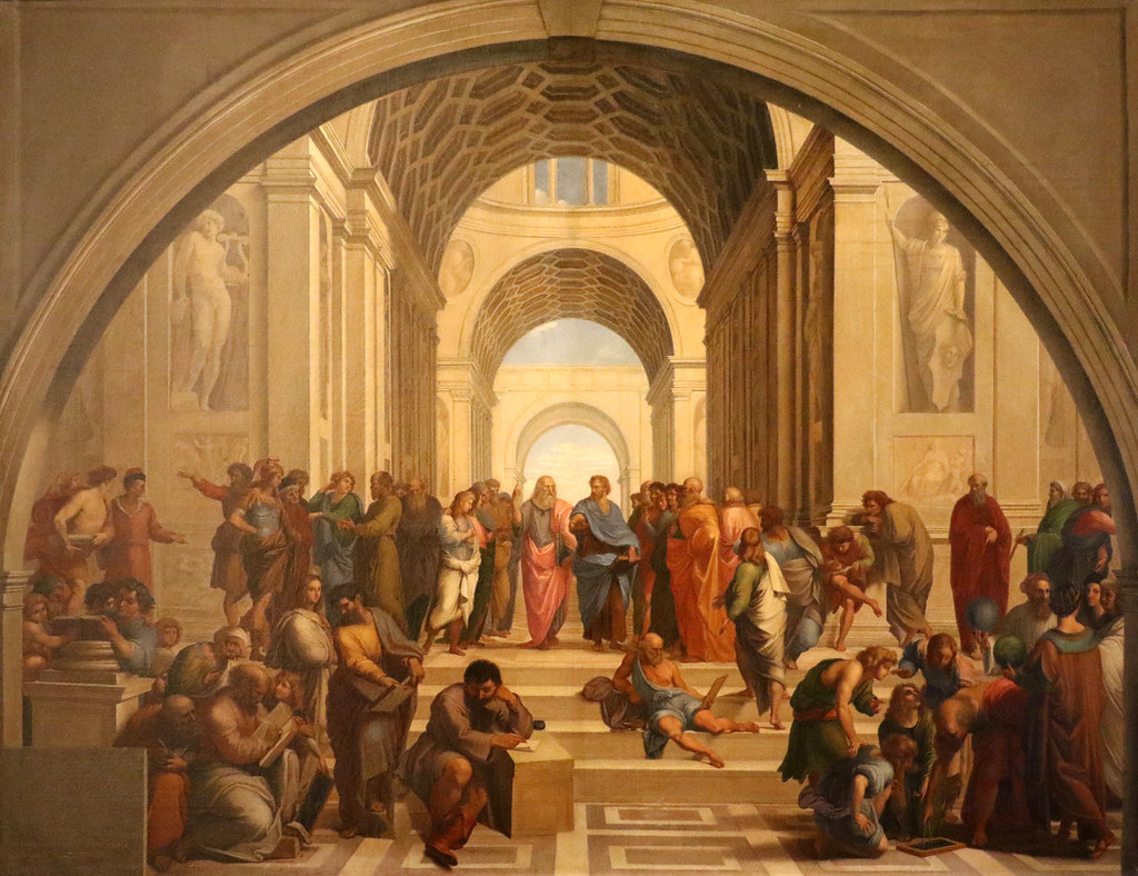 Афинская школа. Рафаэль Санти