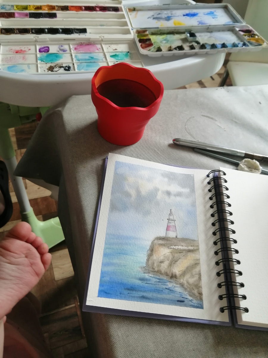 Когда без малыша не обходится ни одно занятие 