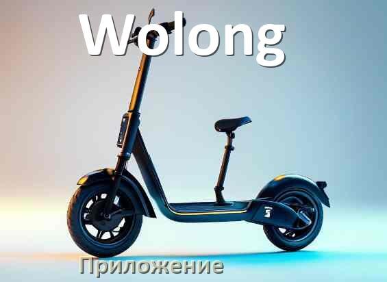 
Приложение для самоката Wolong на Android и iPhone для прошивки, настройки, управления