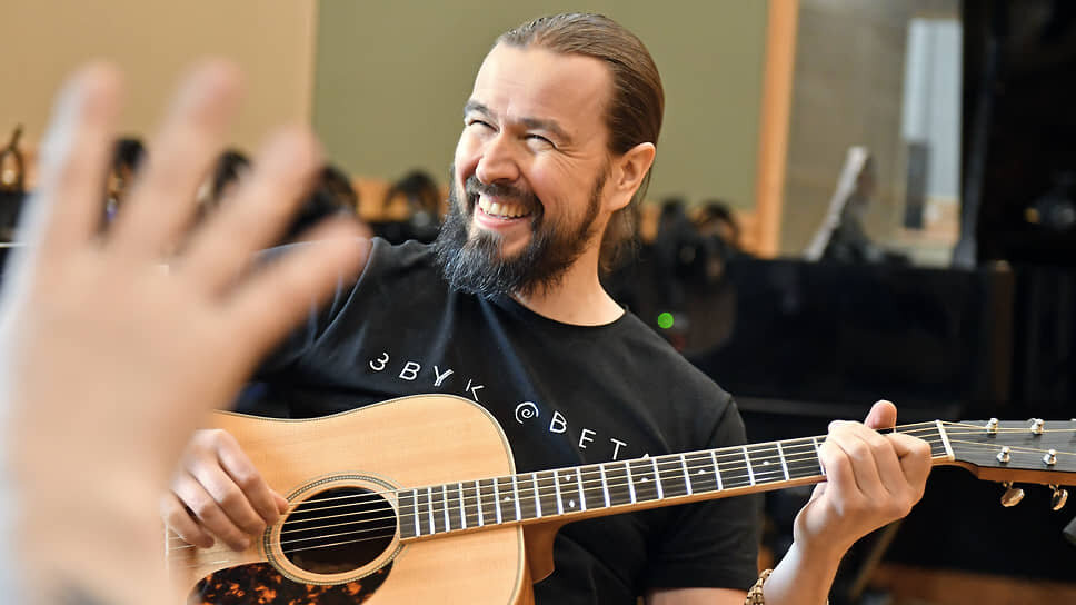 Музыкант Дмитрий Лобов.📷Фото: Александр Коряков / Коммерсантъ