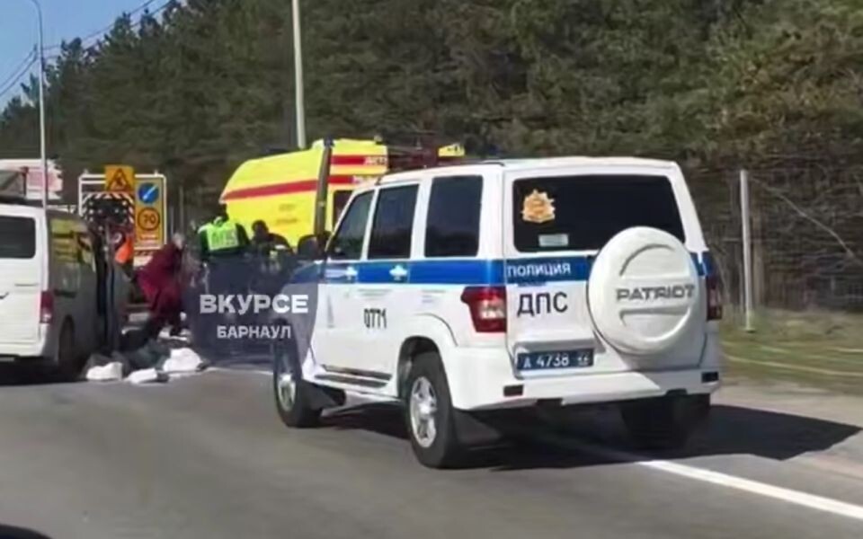    ДТП на Правобережном тракте. Источник: "В курсе 22"