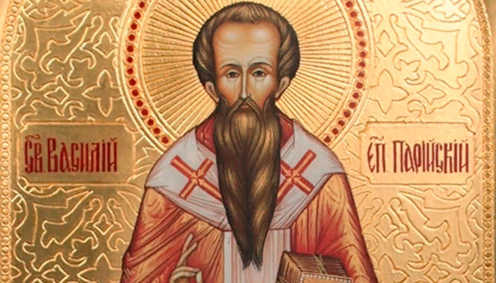 Преподобный Василий Исповедник, епископ Парийский. Изображение: azbyka.ru