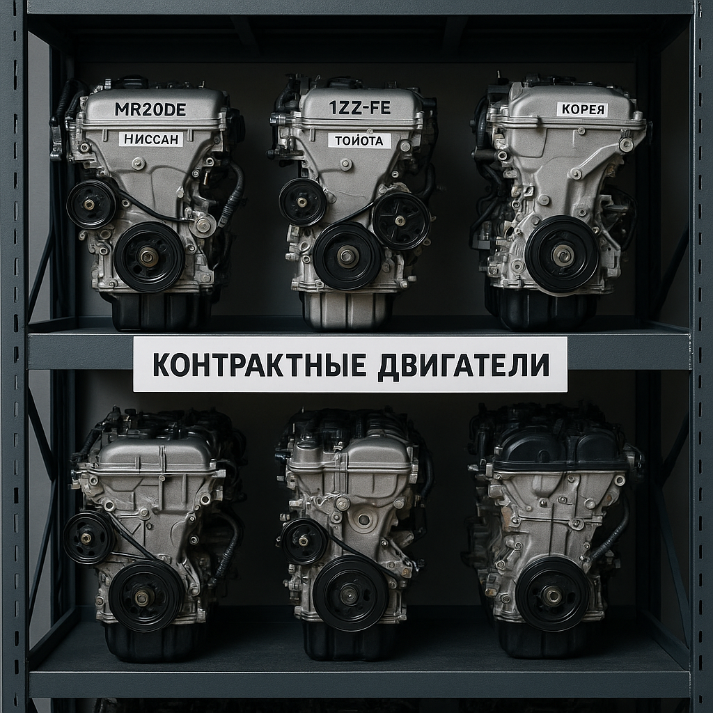 Контрактные двигатели - готовые к отгрузке и установке!