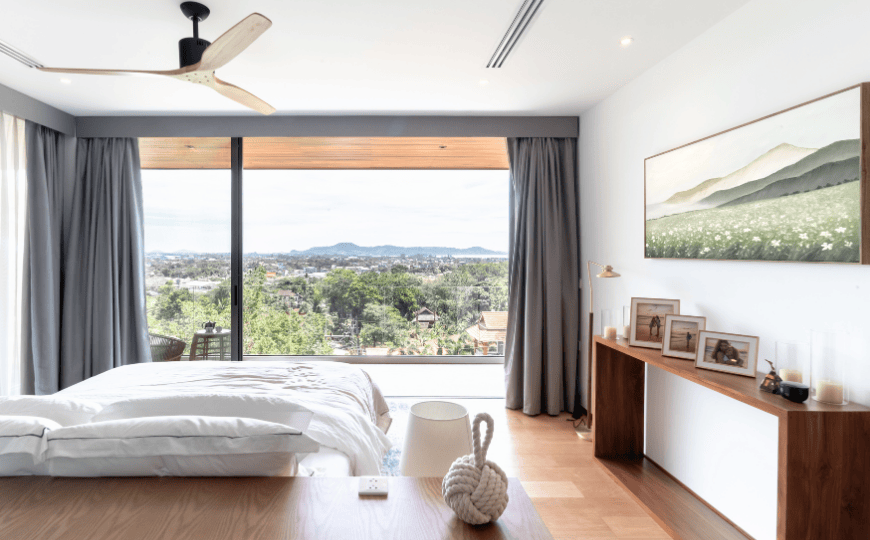 Вид из мастер-спальни