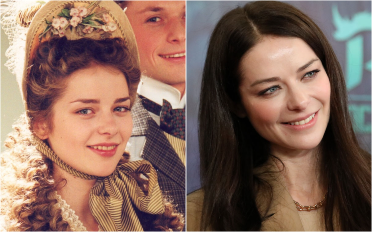 Марина Александрова тогда и сейчас (2002 и 2025). Фото: Pinterest