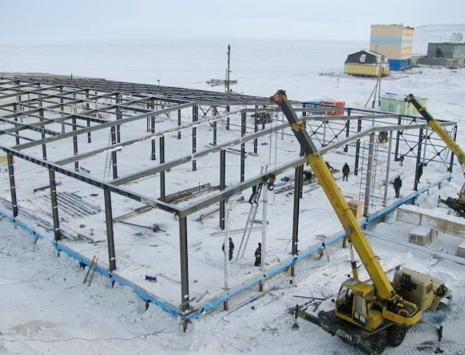 Монтаж металлоконструкций в условиях Сибири. Изготовление металлоконструкций в Красноярск, монтаж по всему сибирскому региону https://bas-con.ru/