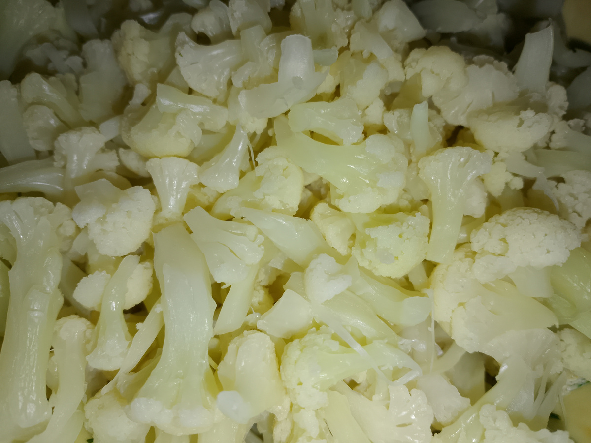 Мелкие соцветия цветной капусты