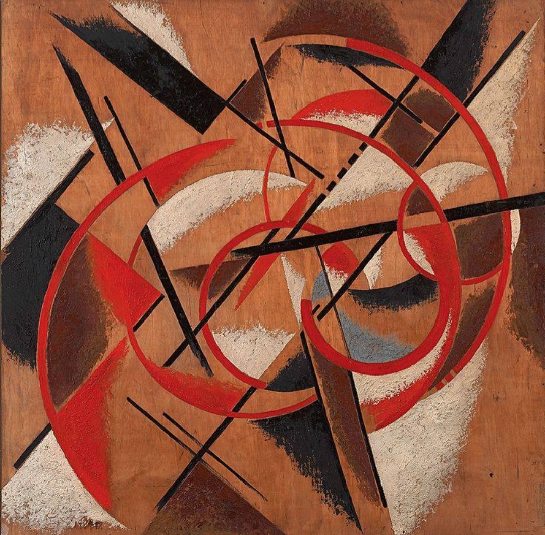 Картина Любовь Попова  «Пространственно-силовое построение» 